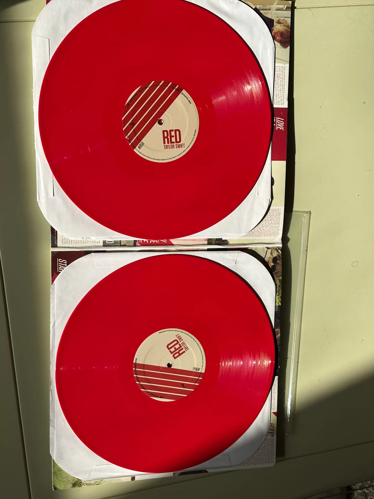 Taylor Swift – Red, Seller-Listed ACM Red Vinyl, Discs Only (2LP) – photo 1