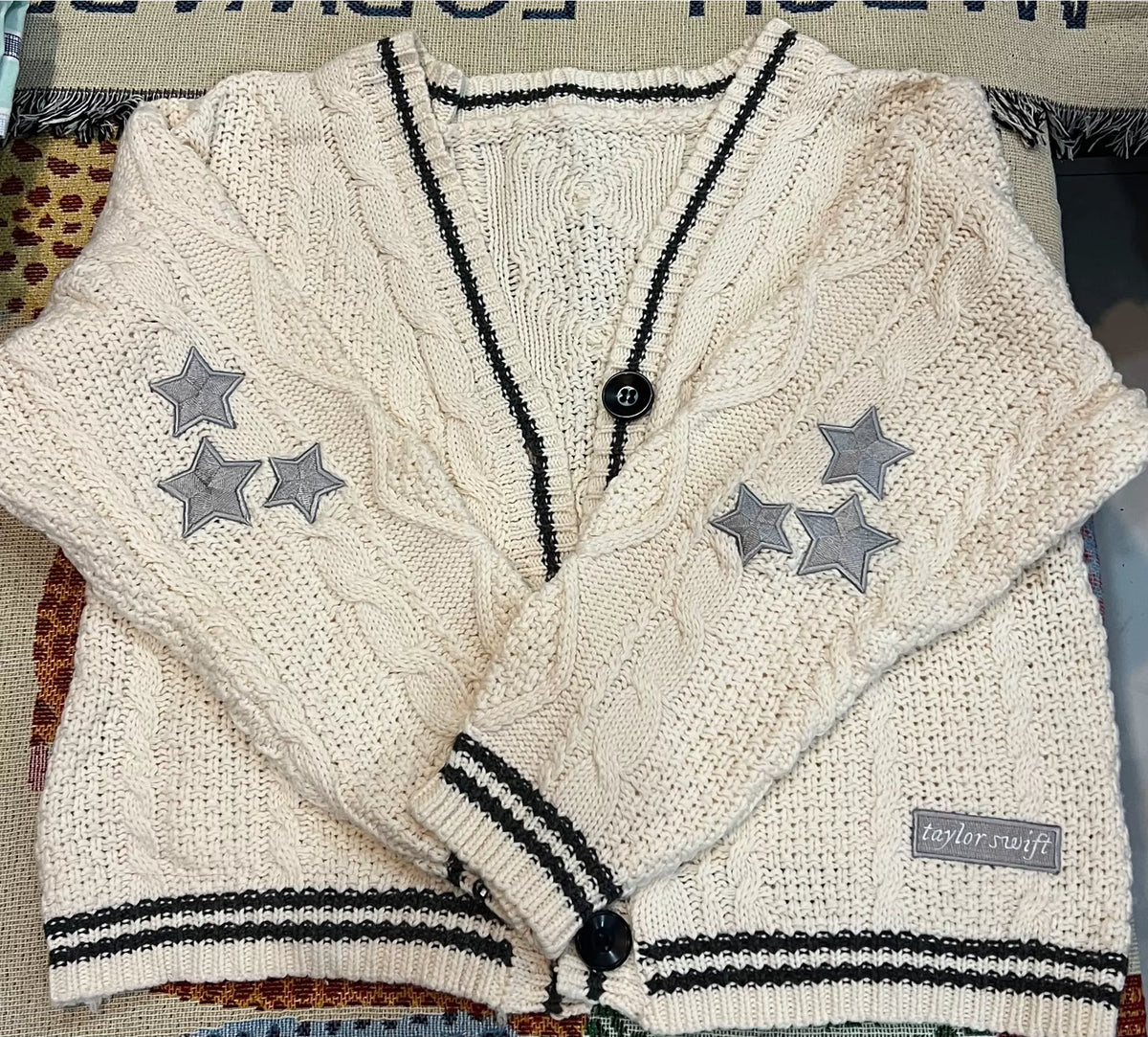 Taylor Swift – Folklore Cardigan, XS/S – actual item photograph