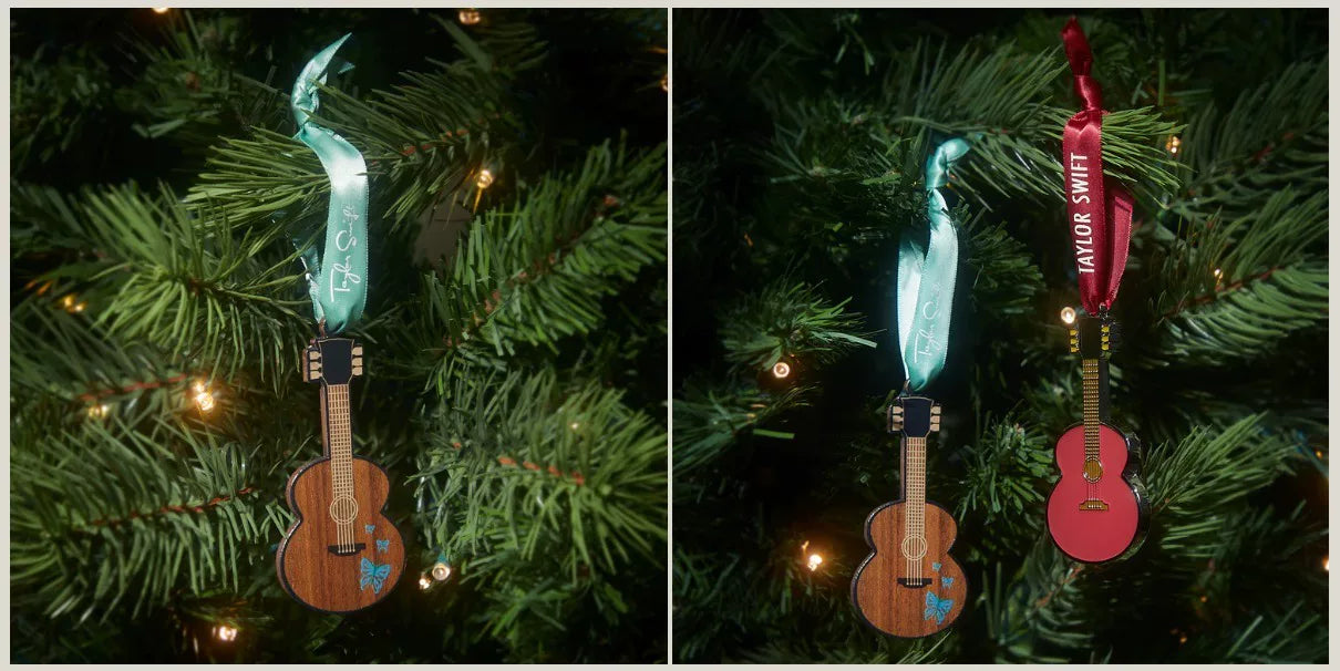 Taylor Swift – Debut Butterfly Guitar Ornament — detail 3