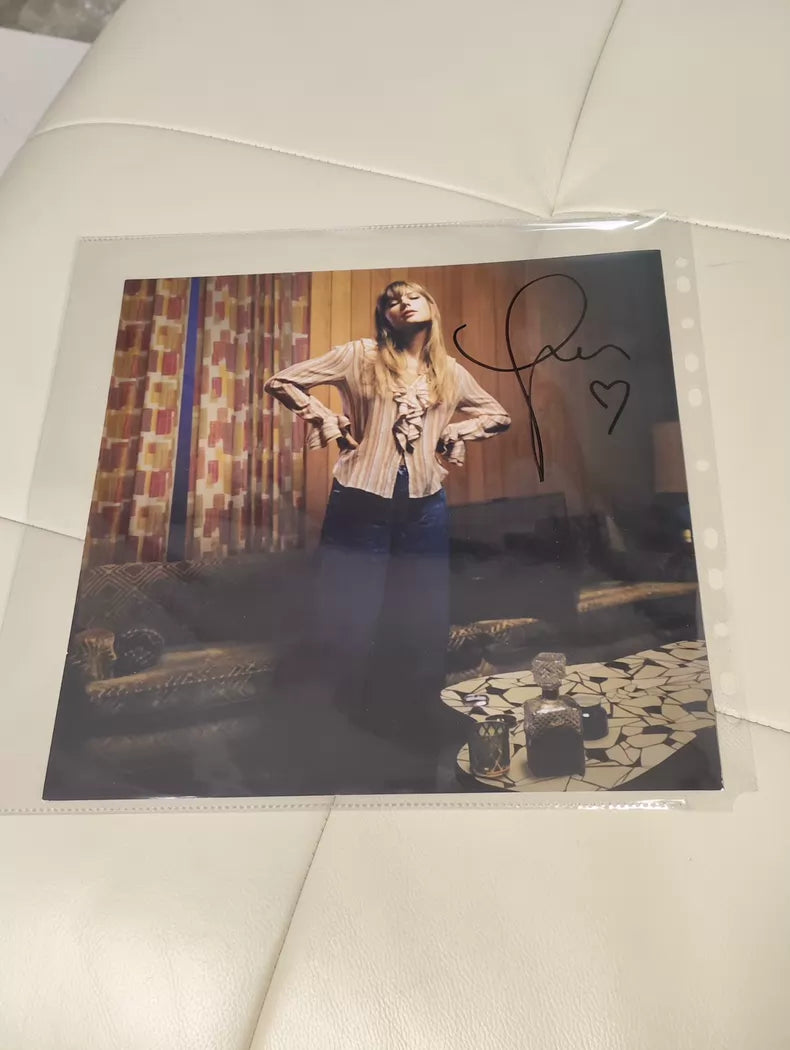 Taylor Swift Midnights Blood Moon signed card