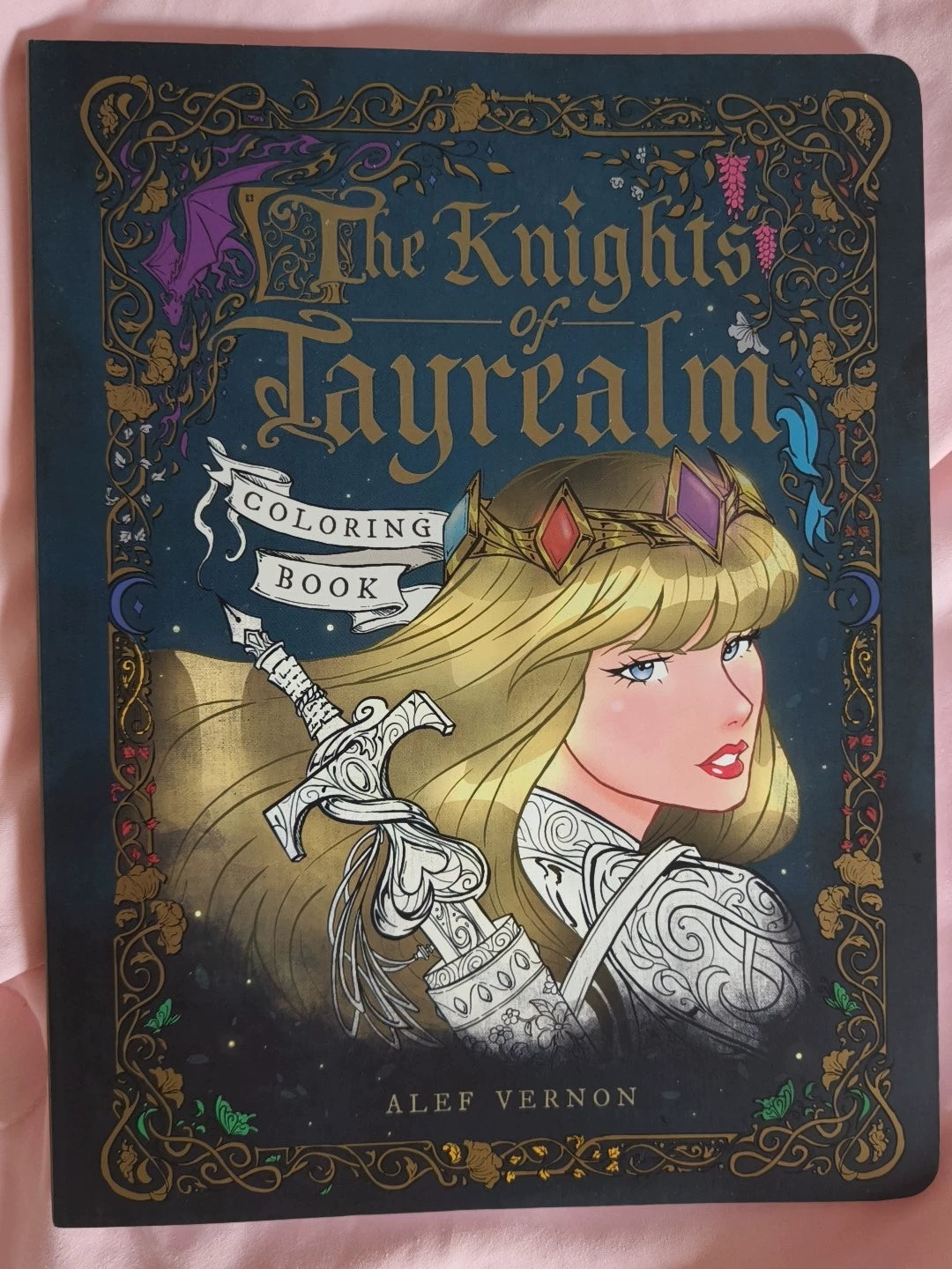 Taylor Swift-Inspired The Knights of Tayrealm Coloring Book – Alef Vernon – photo 1