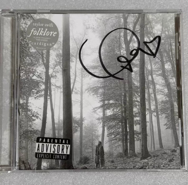 Taylor Swift – Folklore Signed CD Second-Batch Edition — Default Title