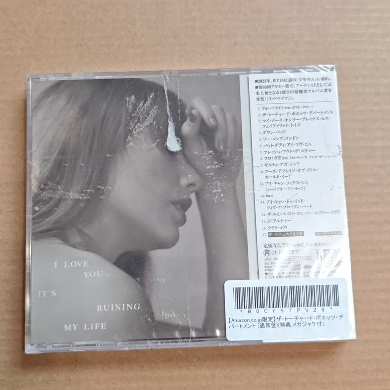 Taylor Swift – The Tortured Poets Department Japanese CD with Bonus Postcard – Sealed – photo 3