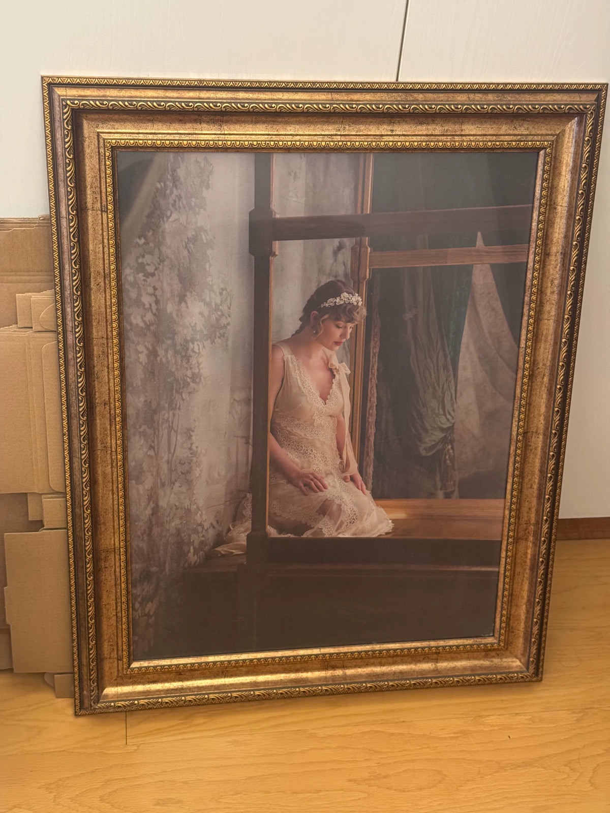Taylor Swift – Evermore, Dropped Your Hand While Dancing Framed Lithograph – photo 1