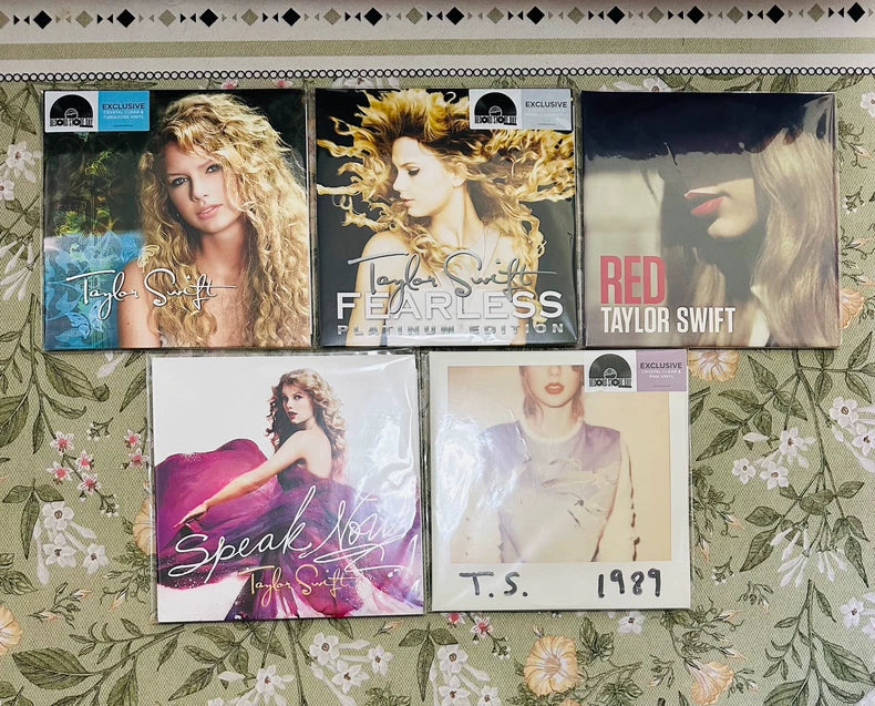 Taylor Swift – First Five Albums RSD Colored Vinyl Collection — main view