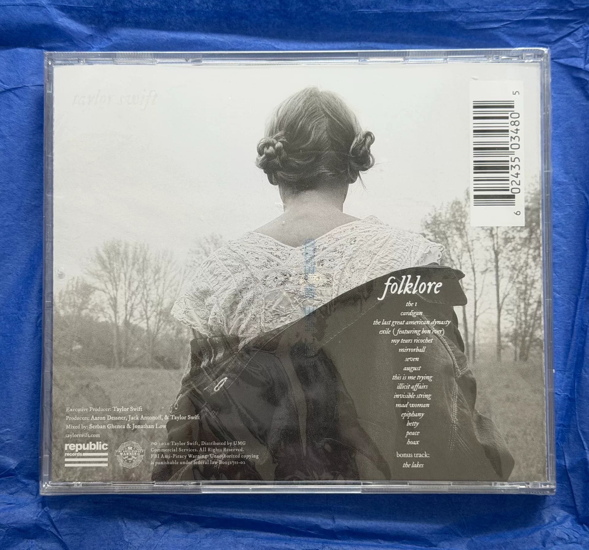 Taylor Swift – Folklore Signed CD (First Batch)
