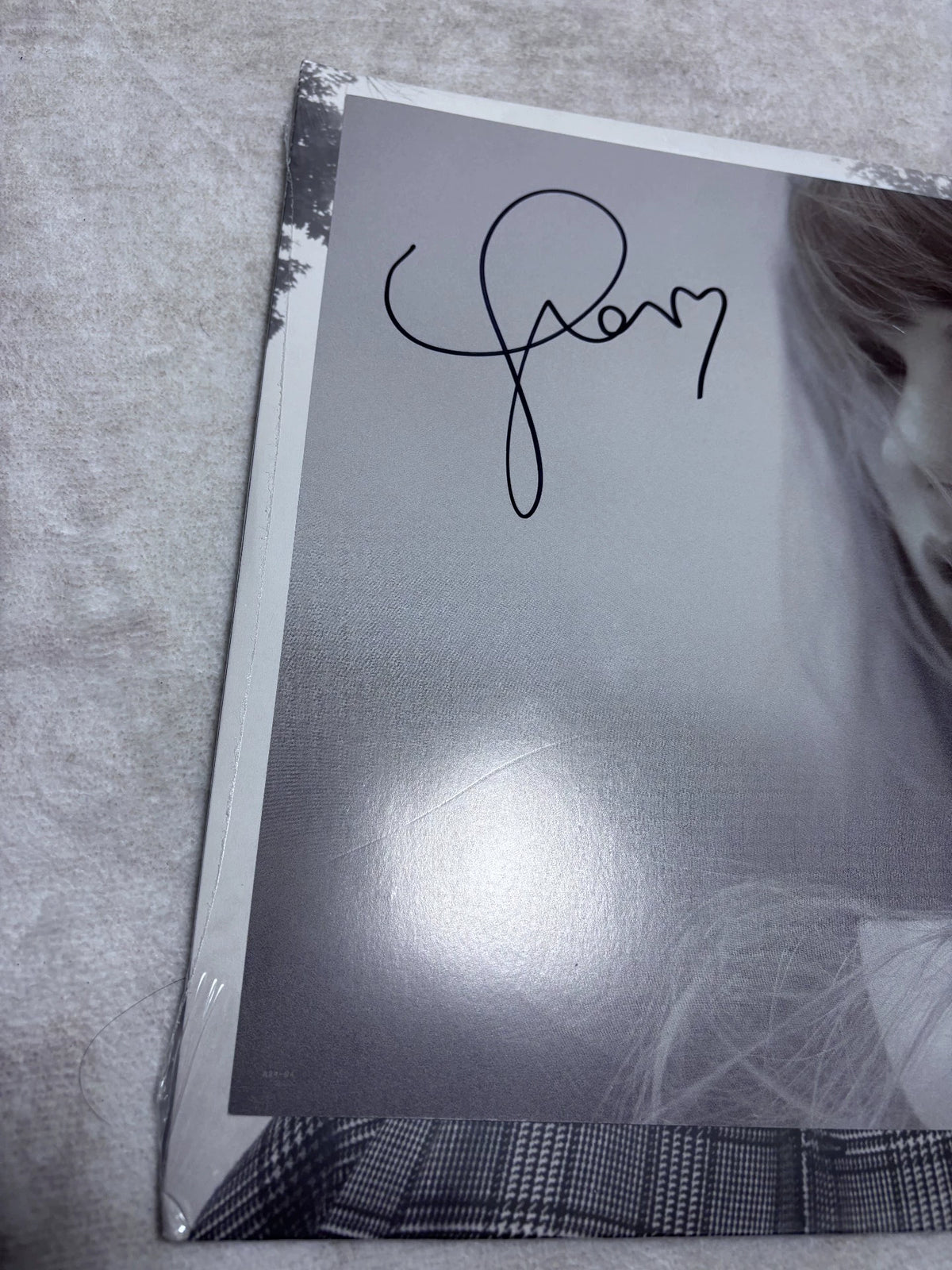 Taylor Swift – The Tortured Poets Department — Signed Vinyl-Size Photo Only — actual item photo 2