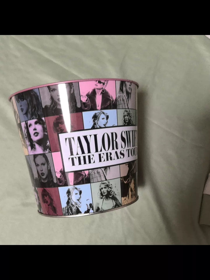 Taylor Swift – The Eras Tour Pink Metal Popcorn Bucket