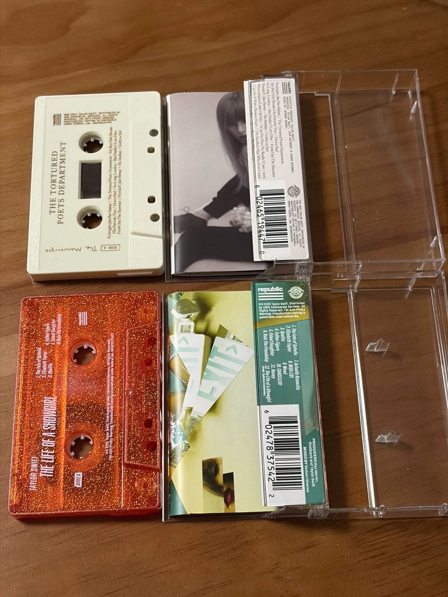 Taylor Swift – The Life of a Showgirl & TTPD – Two-Cassette Bundle – image 3