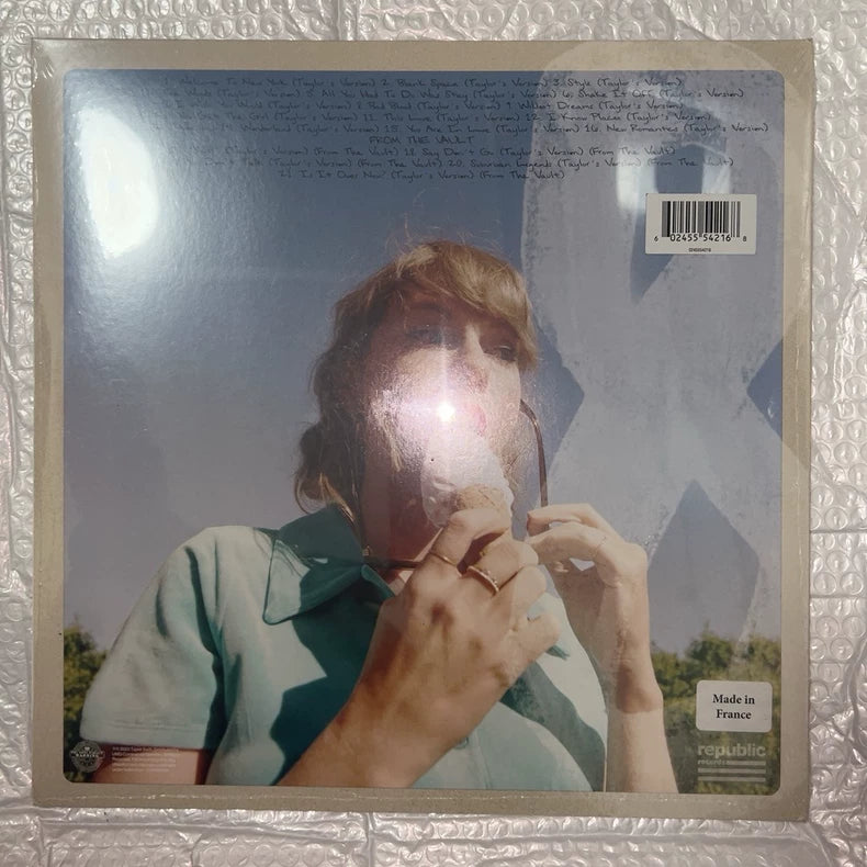 Taylor Swift – 1989 (Taylor’s Version) Aquamarine Green Vinyl 2LP — detail 2