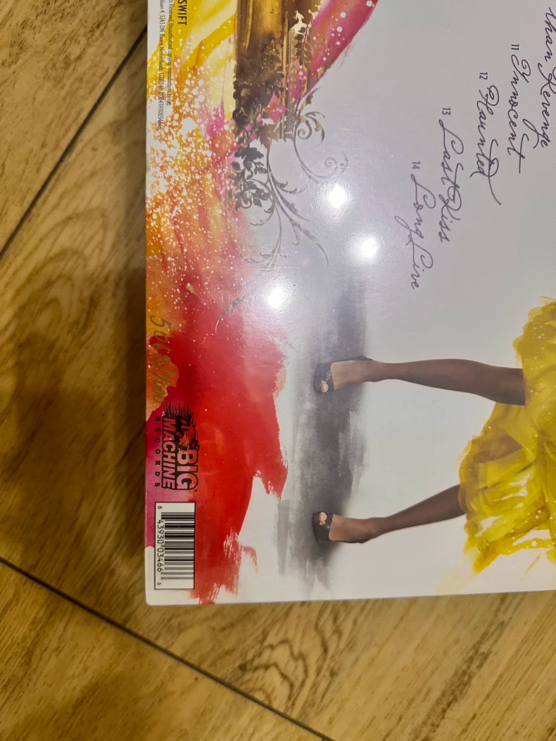 Taylor Swift Speak Now RSD Europe Numbered Smoke Vinyl 2LP – Sealed