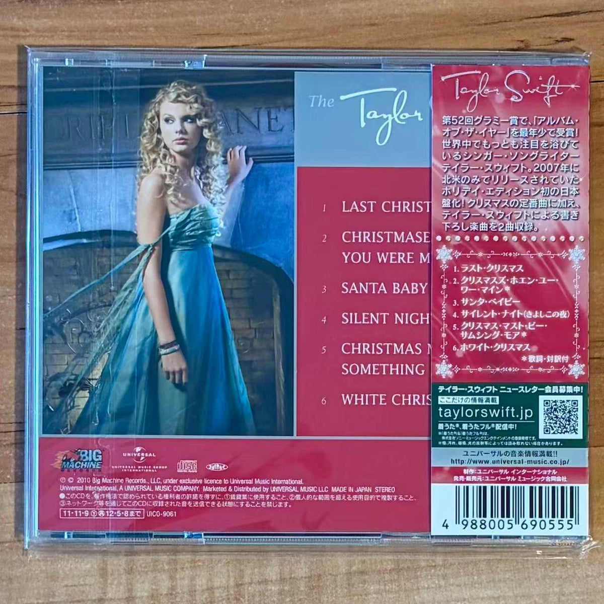 Taylor Swift – The Holiday Collection – Japan CD with Obi