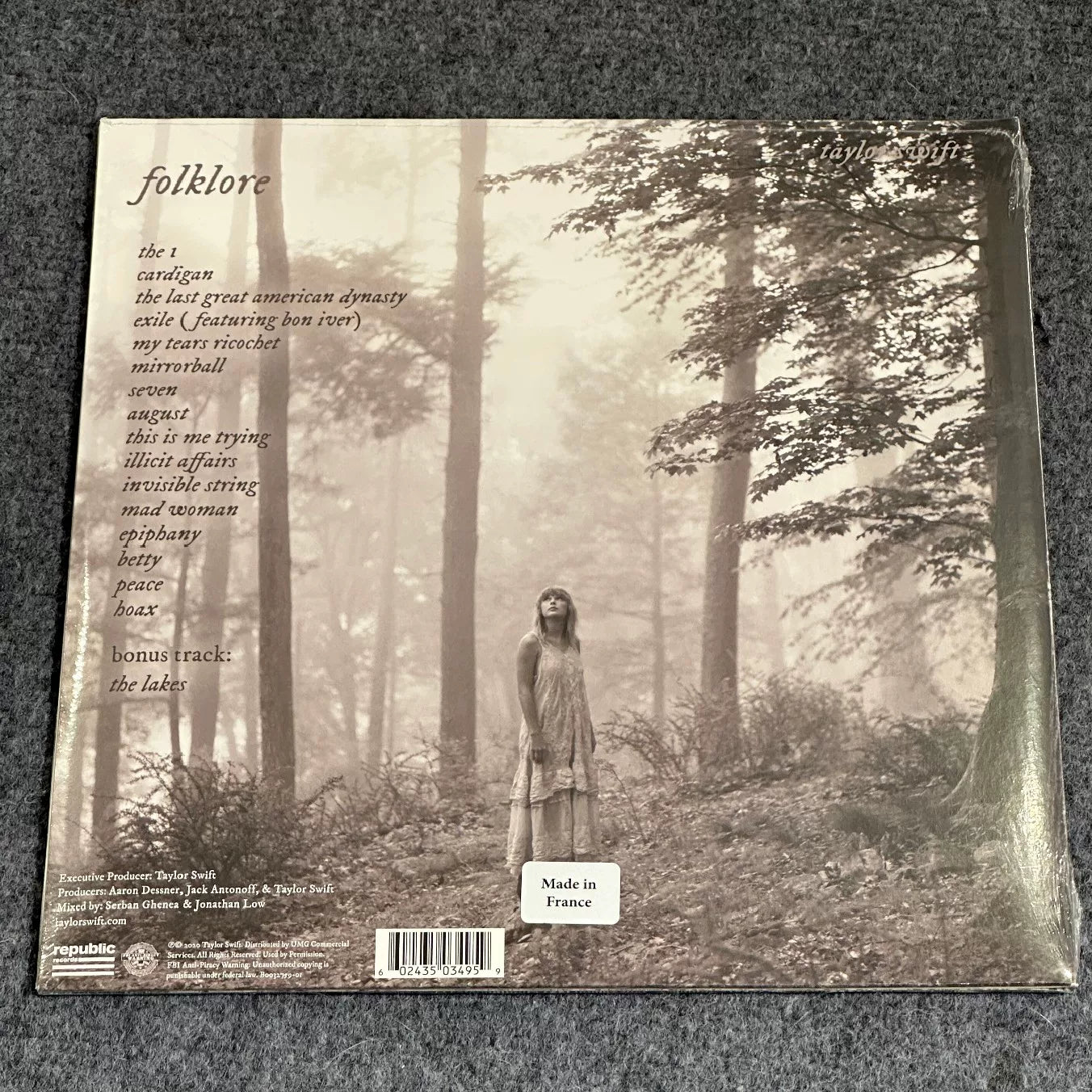 Taylor Swift – Folklore No. 8 Vinyl