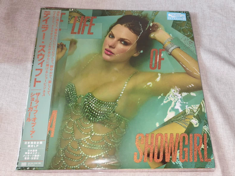 Taylor Swift – The Life of a Showgirl – Japanese Import Vinyl with Obi