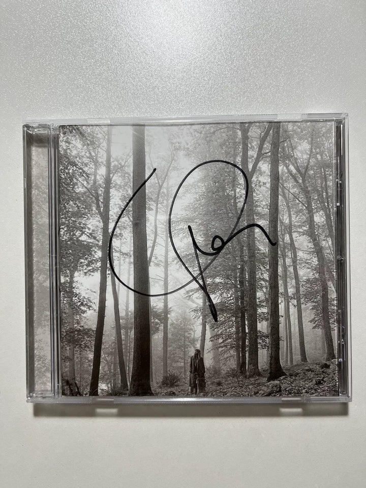 Taylor Swift folklore Signed CD – Displayed Condition