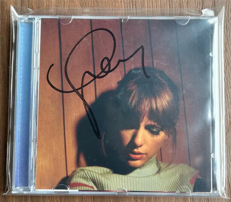 Taylor Swift - Midnights Blue Moon Signed CD - Opened
