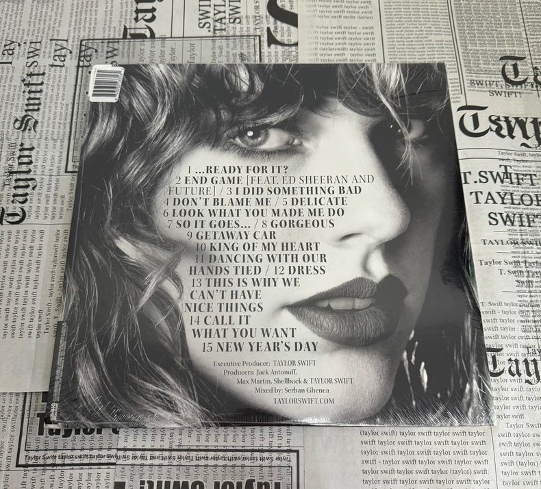 Taylor Swift – reputation Orange Vinyl 2LP (Sealed, Limited to 2,000) – actual product photo 2