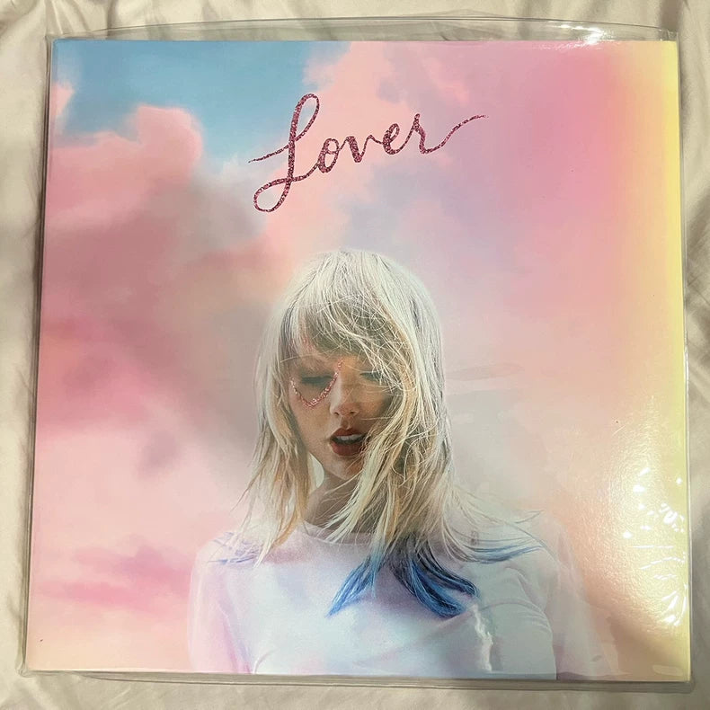 Taylor Swift – Lover – Pink and Blue Vinyl 2LP – Opened