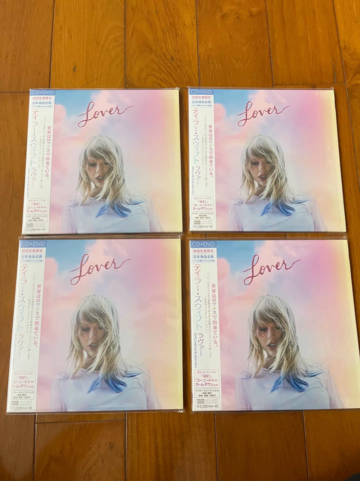 Taylor Swift – Lover, Japanese Limited CD + DVD in 7-Inch Sleeve