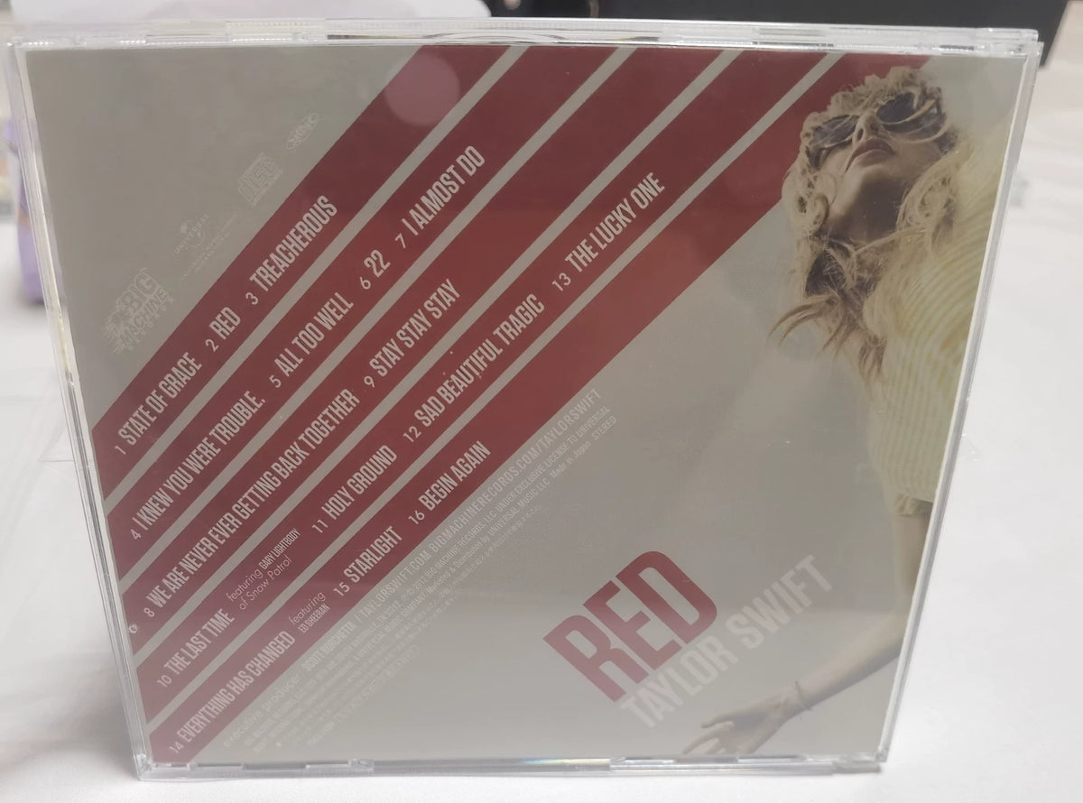Taylor Swift – Red – Japanese Promo CD, No OBI – actual item photograph 2