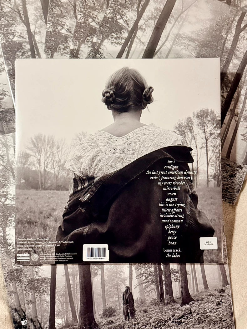 Taylor Swift – folklore – US Vinyl 2LP (Sealed) – actual product photo 2