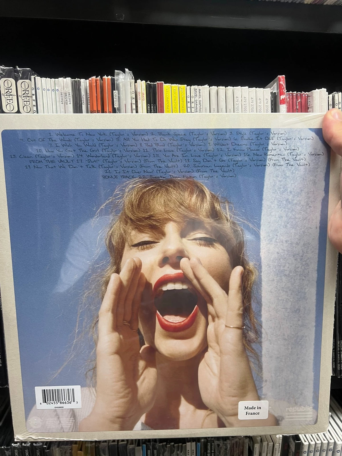 Taylor Swift – 1989 (Taylor's Version) – Tangerine Edition 2LP – photograph 3