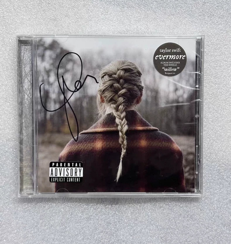 Taylor Swift – Evermore Signed CD – Sealed — Default Title