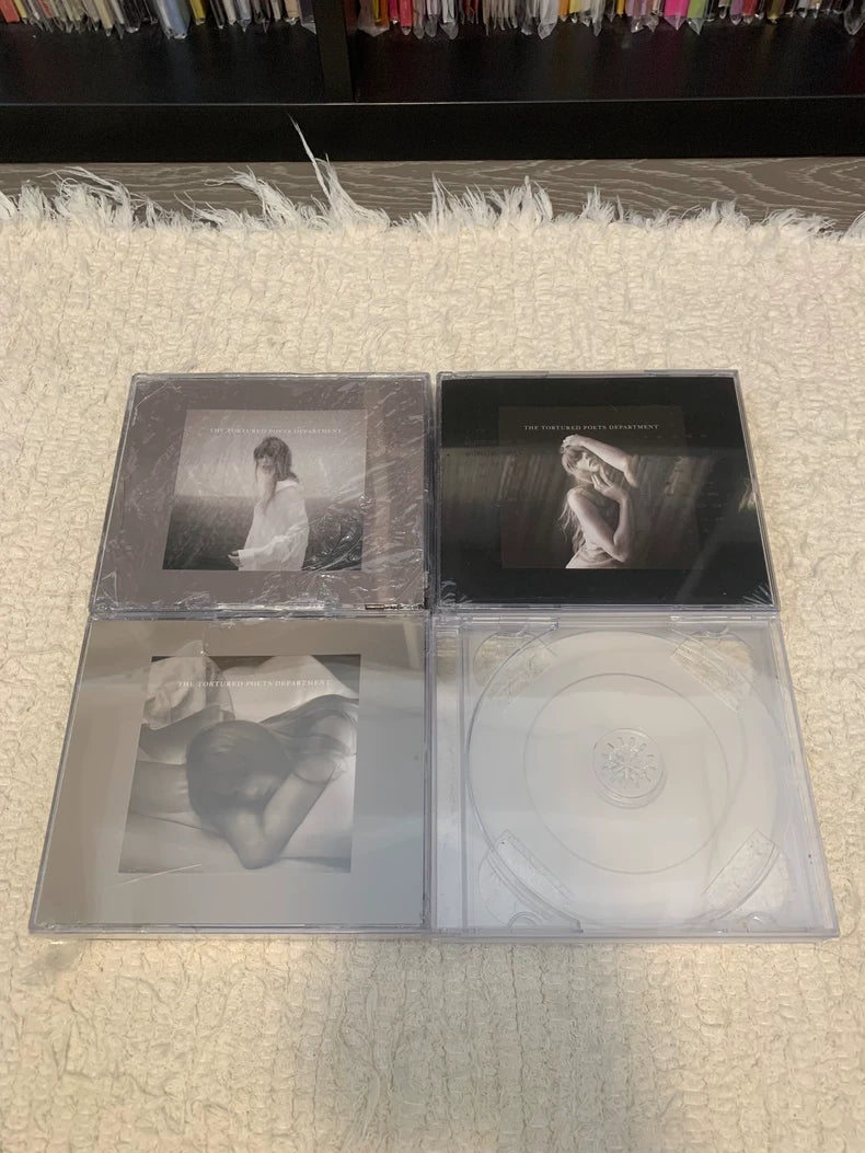 Taylor Swift – The Tortured Poets Department Deluxe CD Set – Versions 2, 3 & 4 – actual product photo 1