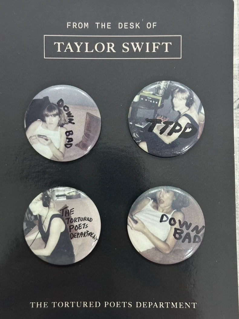 Taylor Swift – The Tortured Poets Department Down Bad Pin Set – photo 6