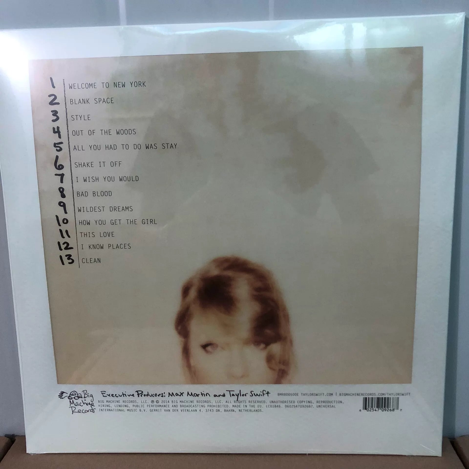 Taylor Swift 1989 Original Album Vinyl 2LP — Seller Photo Edition