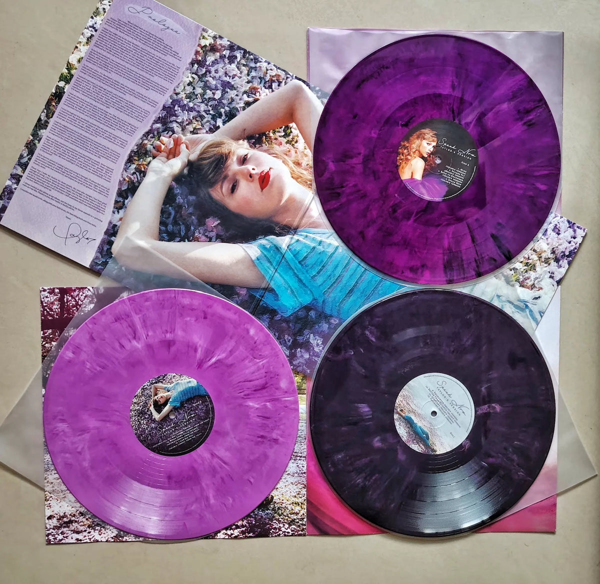 Taylor Swift – Speak Now (Taylor’s Version) – Mixed Purple Vinyl 3LP Set – detail 2