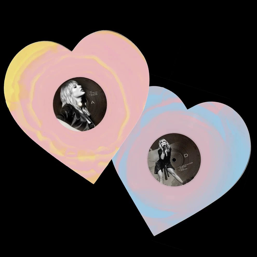 Taylor Swift Lover (Live from Paris) Heart-Shaped Vinyl 2LP — Sealed