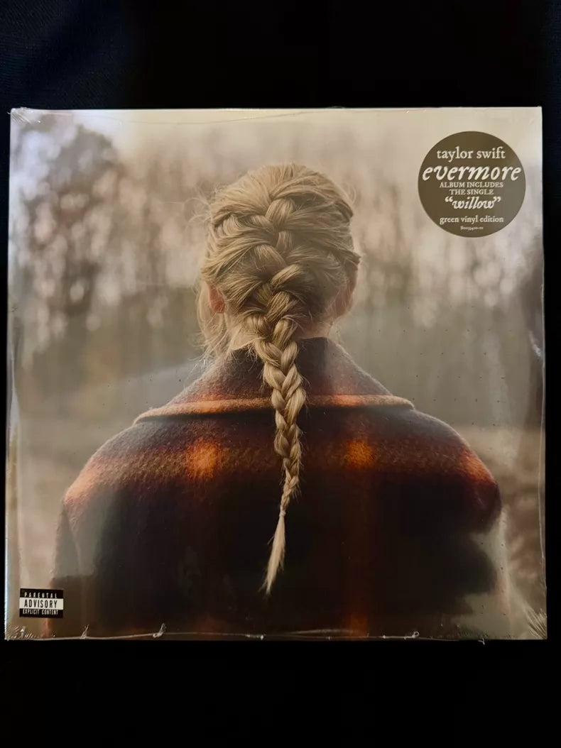 Taylor Swift – Evermore – US Translucent Green Vinyl 2LP – Sealed