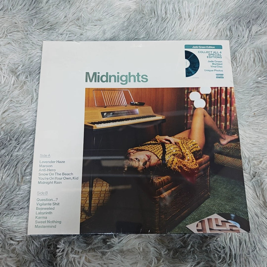 Taylor Swift – Midnights Jade Green Marbled Vinyl LP