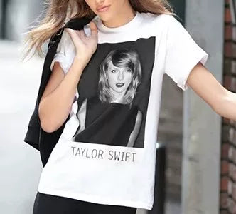 Taylor Swift – 1989 Tour Official White T-Shirt (Size L)