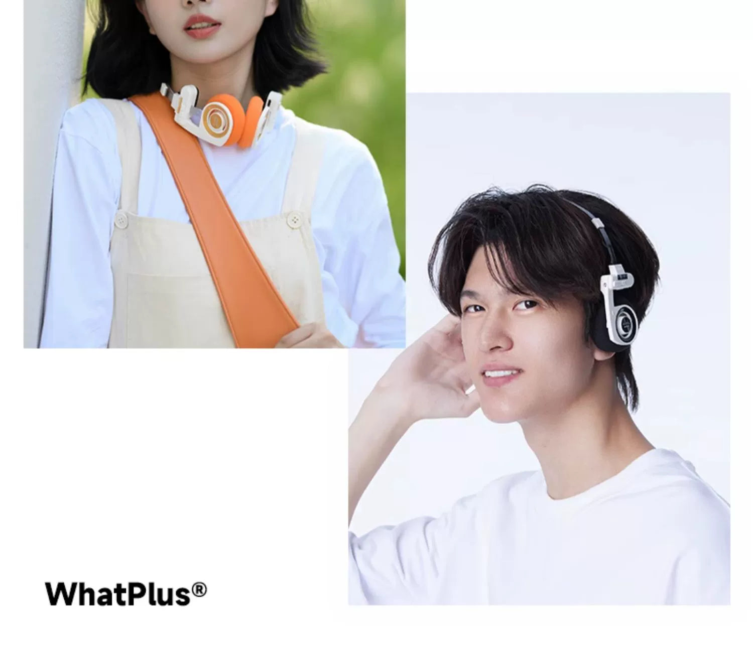 WhatPlus RETRO R3 Academy Series headsets portable compact wireless headphones star model  问加WhatPlus RETRO R3学院系列头戴式便携小巧无线耳机明星同款