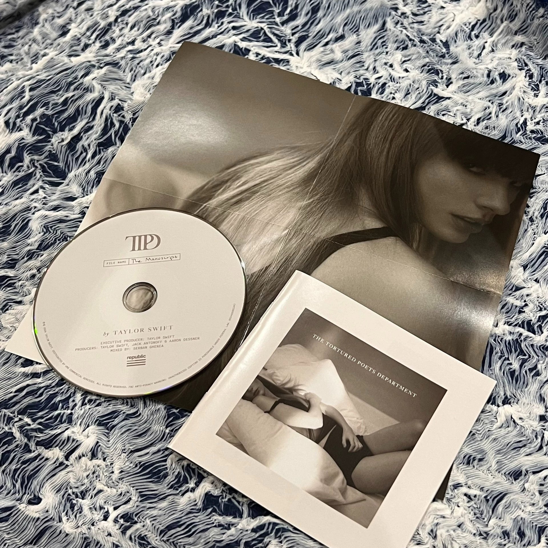Taylor Swift — The Tortured Poets Department White Vinyl LP — Sealed — photo 5