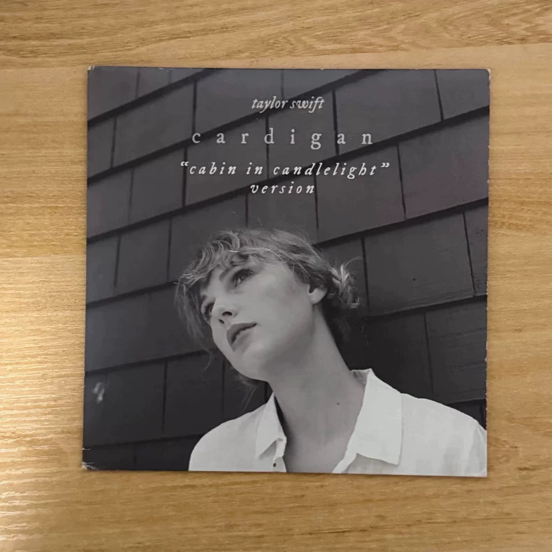 Taylor Swift – Cardigan – Cabin in Candlelight – White 7-Inch Vinyl