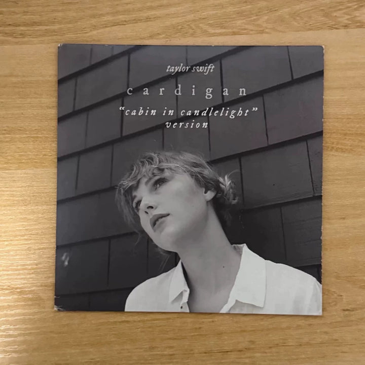 Taylor Swift – Cardigan – Cabin in Candlelight – White 7-Inch Vinyl