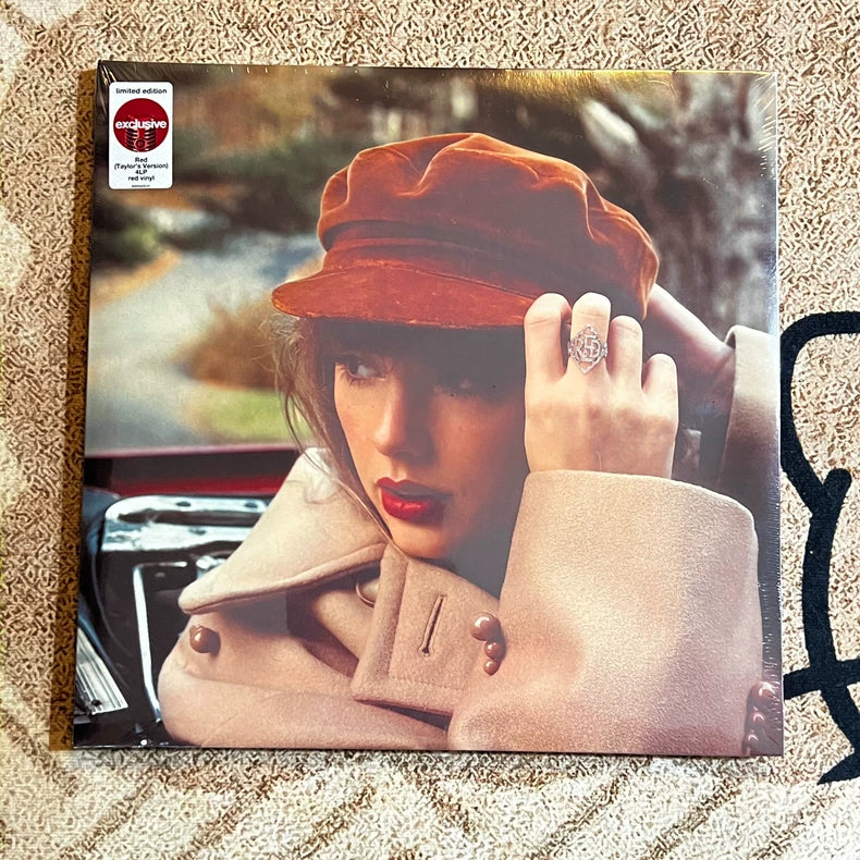 Taylor Swift – Red (Taylor’s Version) – Target Red Vinyl 4LP – Sealed
