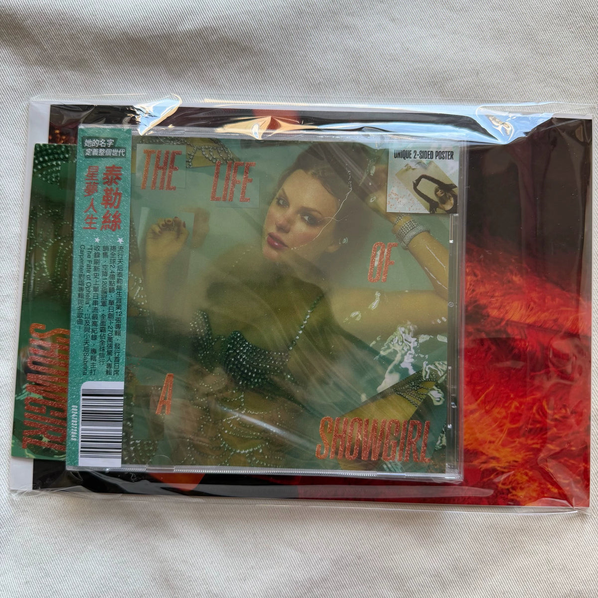 Taylor Swift – The Life of a Showgirl — Sweat And Vanilla Perfume Edition CD — actual item photo 1