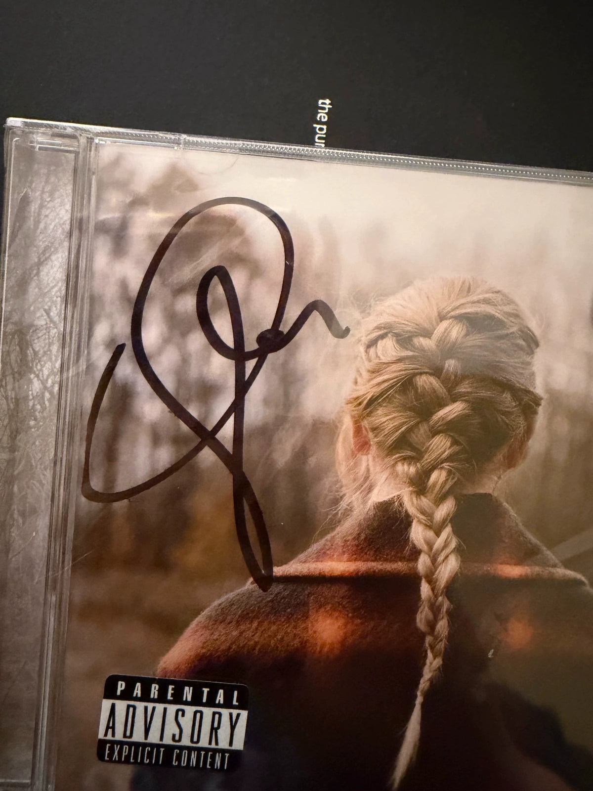 Taylor Swift – Evermore – Signed CD, Sealed