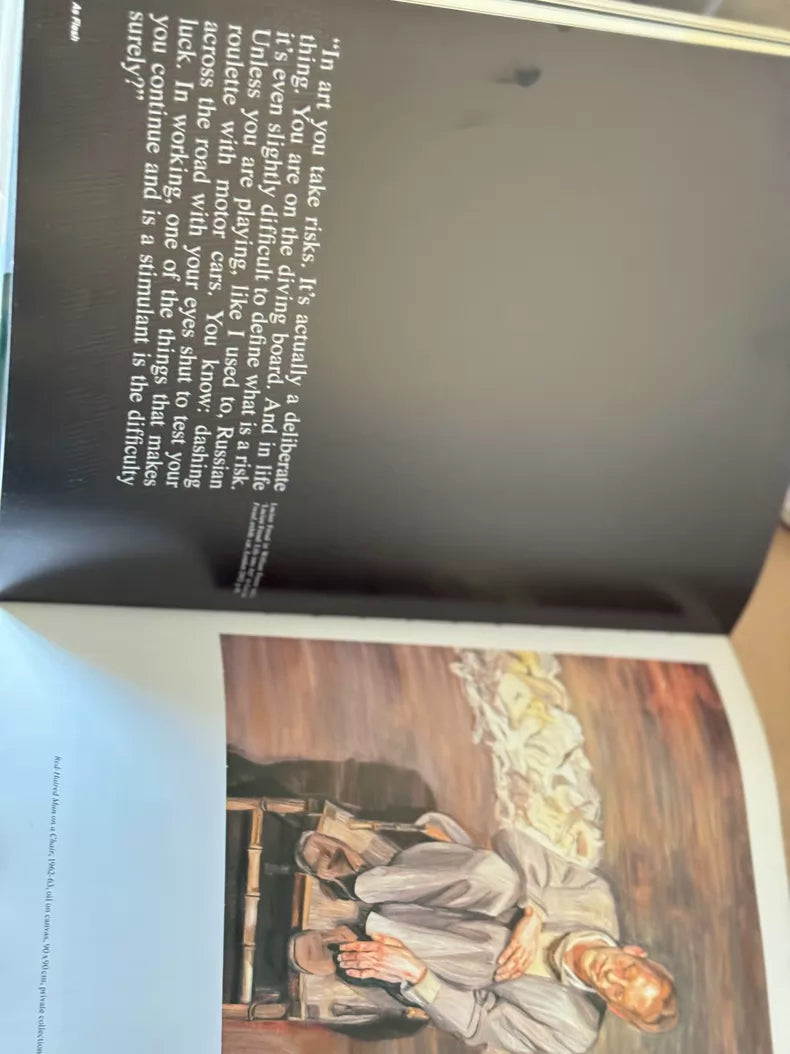 Lucian Freud – The Studio – English Art Book – actual product photo 4