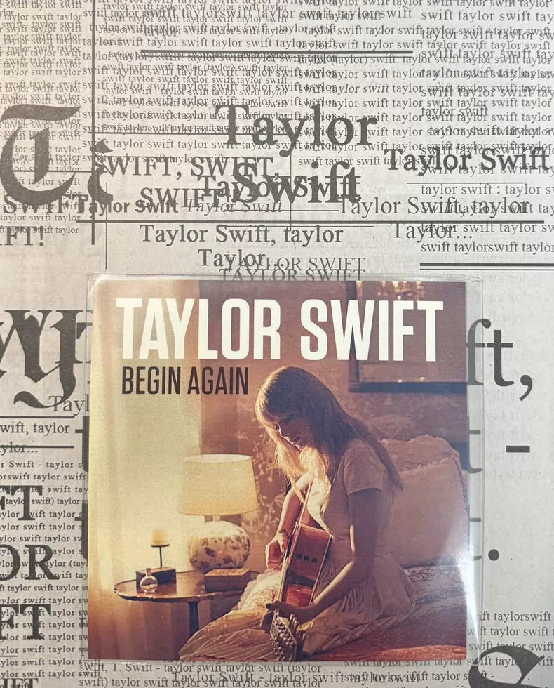 Taylor Swift – Begin Again Brazilian Promotional CD Single