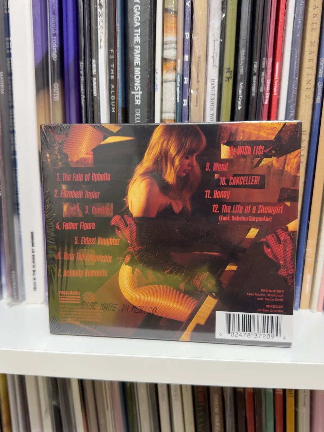 Taylor Swift – The Life of a Showgirl Deluxe Edition 4 CD — product detail 2