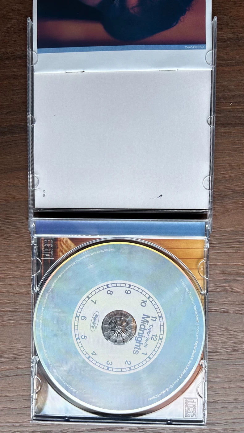 Taylor Swift - Midnights Blue Moon Signed CD - Opened - image 4