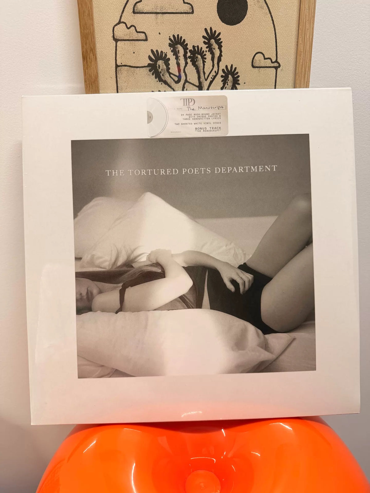 Taylor Swift – The Tortured Poets Department – Ghosted White 2LP – actual copy