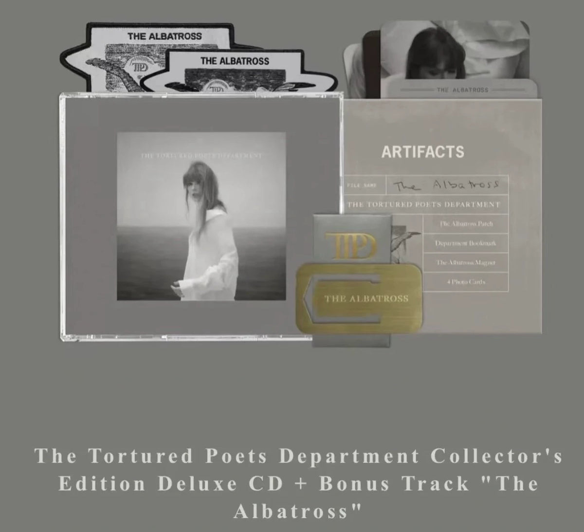 Taylor Swift – The Tortured Poets Department – The Albatross Collector’s Edition (CD)