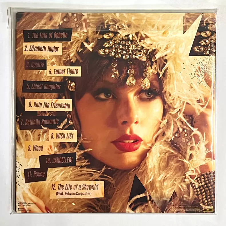 Taylor Swift – The Life Of A Showgirl – Pink Vinyl – Opened