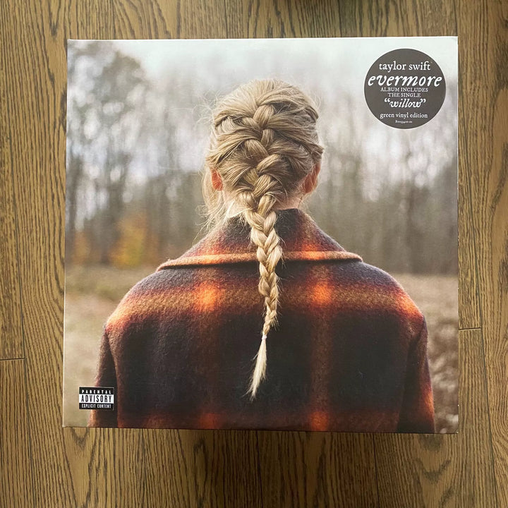 Taylor Swift – evermore — Green Vinyl 2LP with ME! CD